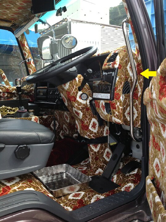 楽天市場】FUSO ファイター メッキ製インナーグリップ 左右セット 