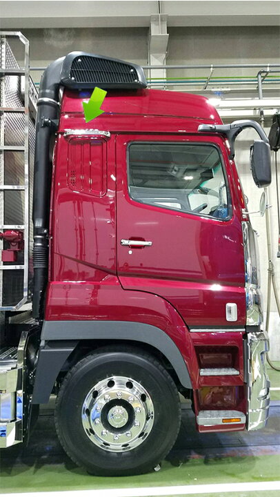 楽天市場】FUSO 17スーパーグレート サイドグリップ 左右セット☆高級 