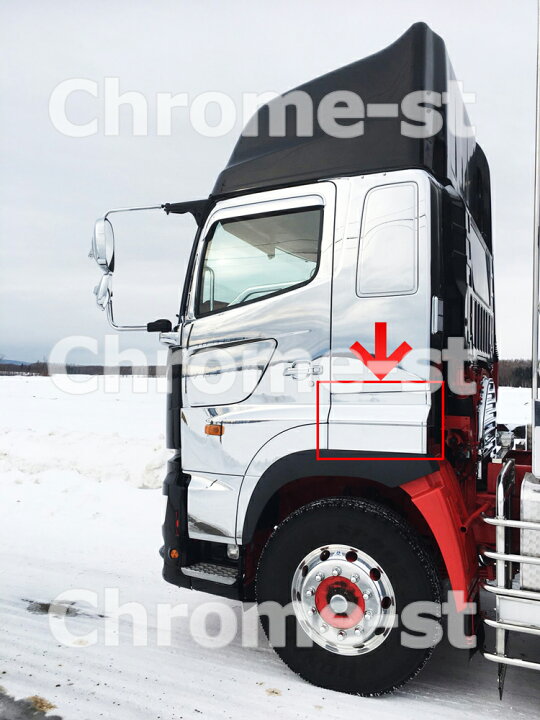 楽天市場】HINO 17プロフィア フェンダー後部 左右セット☆高級 