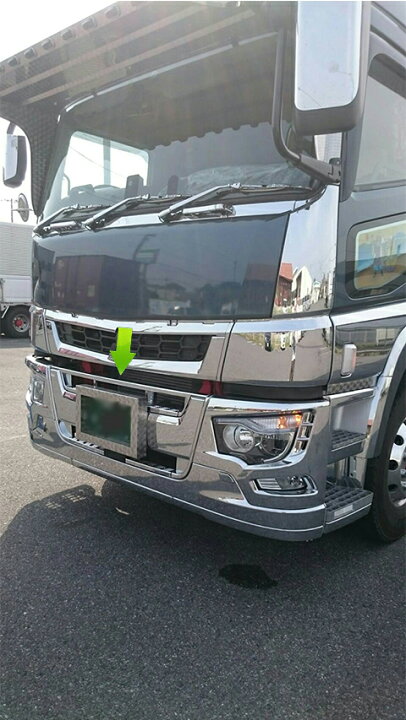 楽天市場】FUSO 17スーパーグレート バンパーグリル Aタイプ☆高級 