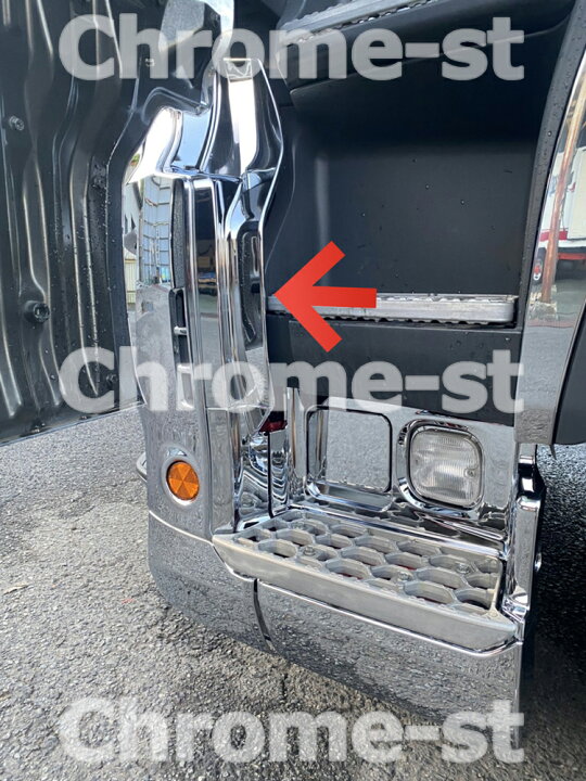 楽天市場】HINO 17プロフィア フロントバンパーエンド＆付属品 左右 