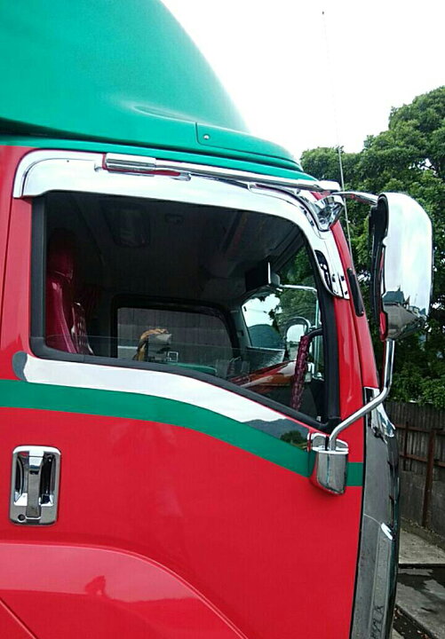 楽天市場】ISUZU ファイブスターギガ ドアバイザー 左右セット☆高級 
