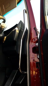 FUSO 17スーパーグレート　インナーグリップ前側　左右セット★高級クロームメッキ仕様★