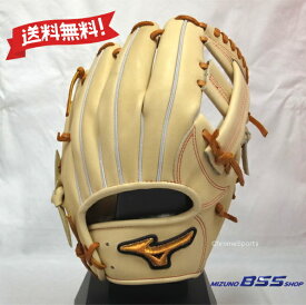 ミズノプロ 軟式用 グラブ 内野手用 サイズ9 1AJGR31123-8049 ブロンド×コルク Classic　BSSショップ限定商品 右投げ グローブ MIZUNO PRO