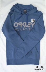 オークリー パーカー DWR FP P/O HOODIE 461396-67N Blue Shade XSサイズ OAKLEY