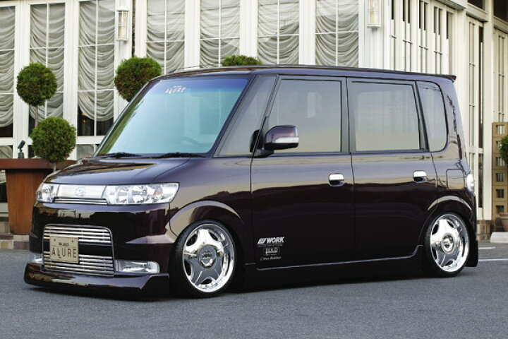 楽天市場】タントカスタム L350/360 フロントハーフスポイラー 