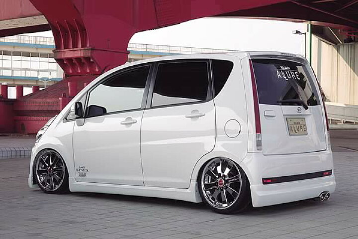 楽天市場】ムーヴカスタム L175/185 前期 リアハーフスポイラー 塗装済 