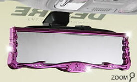 楽天市場 ピンク ルームミラー アクセサリー 車用品 車用品 バイク用品の通販