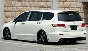 オデッセイ RB3/4 リアバンパースポイラー 塗装済 ゼウス エグゼライン