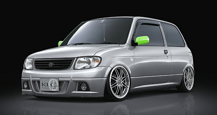 楽天市場】ミラ L700系 フロントバンパースポイラー KLC COMBAT 