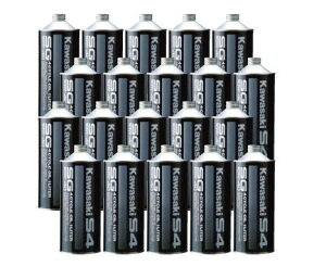 KAWASAKI 4�T�C�N���W�F�b�g�I�C�� S4 SG-10W-40 1L 1�P�[�X 20�{ �y���[�J�[�i�ԁFJ0146-0011C�z