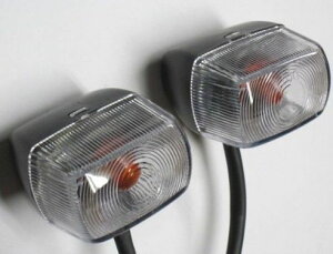 ズーマー用 純正タイプ 1台分 クリヤーウインカー 左右セット1台分 【メーカー品番:1107061】 RinParts/リンパーツ