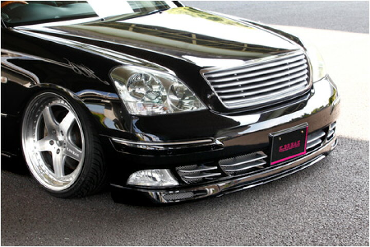 楽天市場】セルシオ 30 前期 TypeV フロントバンパー(メッキモール  