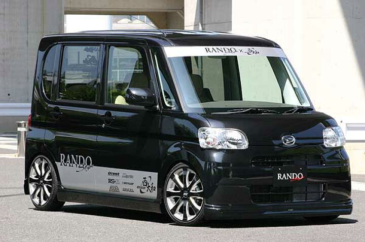 楽天市場】タント L375S 前期 フロントハーフスポイラー ランド  