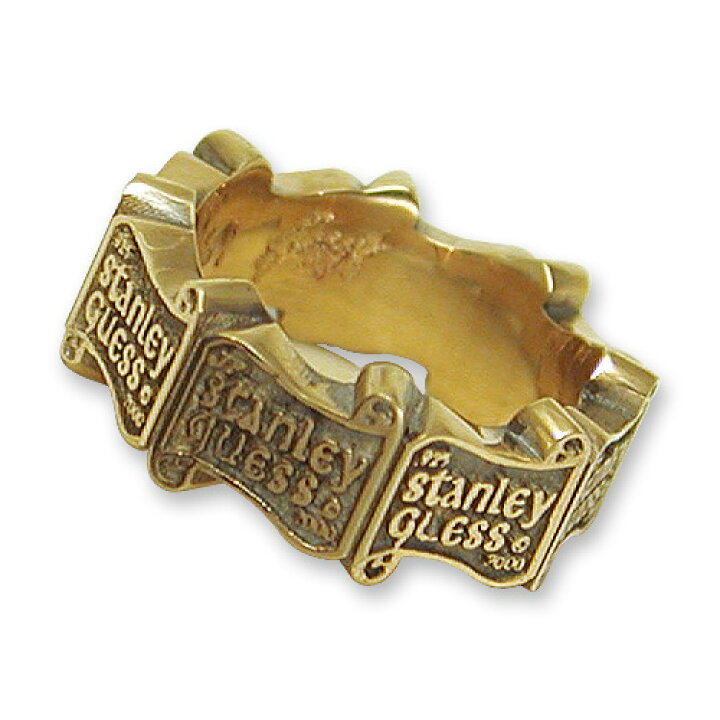 楽天市場】【STANLEY GUESS スタンリーゲス Ring リング】ロゴバンド 
