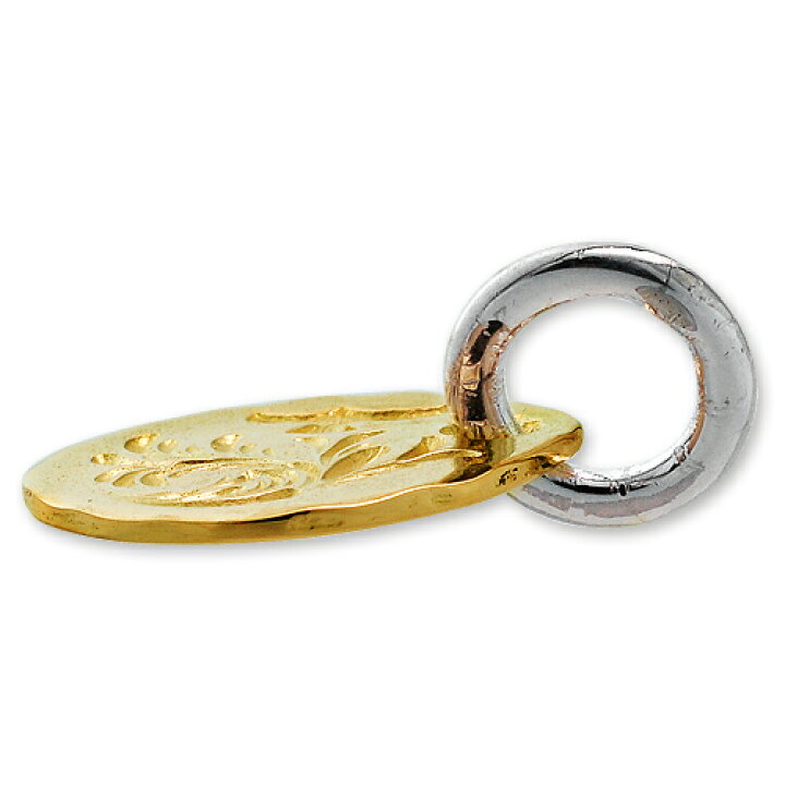 楽天市場】【鷲見太郎 Pendant ペンダント】K18YGアラベスクメタル 