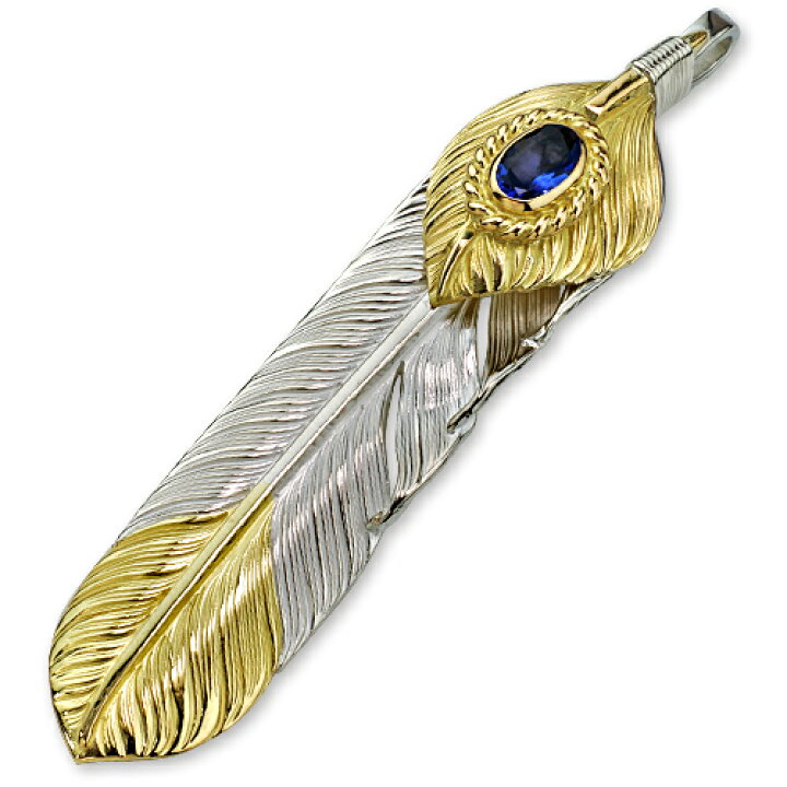 楽天市場】【鷲見太郎 Pendant ペンダント】LフライトフェザーK18  