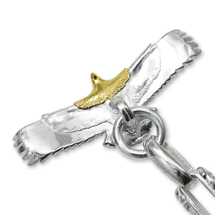 楽天市場】【鷲見太郎 BRACELET ブレスレット】eagle eg-05/K18・925 