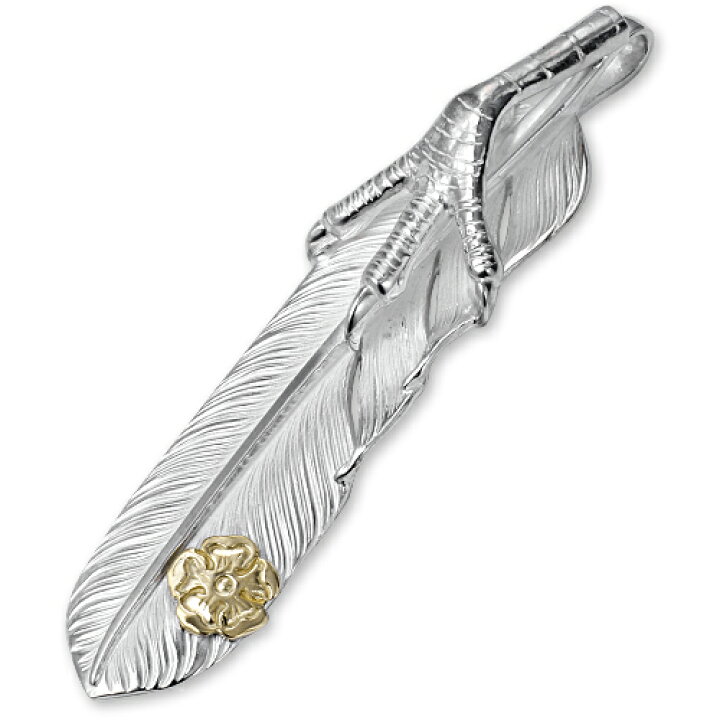 楽天市場】【鷲見太郎 Pendant ペンダント】Lフライトフェザー  
