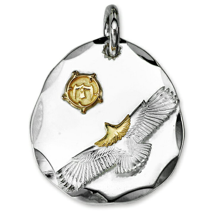 楽天市場】【鷲見太郎 Pendant ペンダント】Mメタルペンダントw/eg-05 