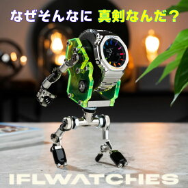 ROBOTOY G2 Bot(ロボトイのG2）watch stand アート おもちゃ トイ 最もコンパクトな Watch Guardian イエローアクリル