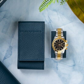 IFLW ウォッチポーチ Chronovault（クロノヴォルト） アイエフエル IFLWatches ウォッチケース 収納ケース 時計ケース 1本用 腕時計 本革 牛革 レザー 高級 腕時計用 小物入れ ブランド