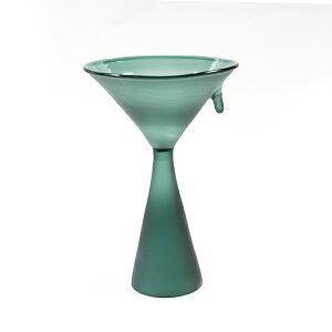 clear b(�N���A�[�r�[) �������� Glass Incense Burner frosted teal green ���� �I�V���� �v���[���g ���̓�