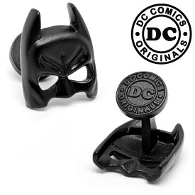 ◎アクセサリー カフス カフリンクス カフスボタン Various Licensed Satin Black Classic Batman Mask Cufflinks バットマンマスク