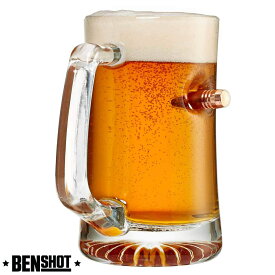 BENSHOT ビール ジョッキ Beer Mug ビアーマグ 24oz(710ml) 大ジョッキ 米国製 ハンドメイド ベンショット
