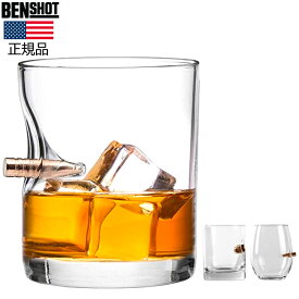 ＼父の日企画 【ポイント3倍】／BENSHOT ベンショット Whisky glass ウィスキーグラス 11oz(325ml) ワイングラス(443ml） 米国製 ハンドメイド ウイスキーグラス 宅飲み
