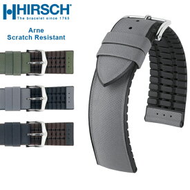 【只今ポイント10倍】腕時計 ベルト HIRSCH ヒルシュ Performance Collection Arne Scratch Resistant パフォーマンスコレクション アルネ ARNE レザー革18mm 20mm 22mm