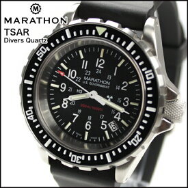 時計 腕時計 ミリタリーウォッチ アメリカ軍 MARATHON TSAR Divers Quartz 300M マラソン ティーサー クォーツ ダイバーズ WW194007 316Lステンレス