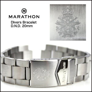 rv xg oh ~^[EHb` AJR MARATHON Divers Bracelet D.N.D. }\ _Co[Y Ji_hȖ̓uXbg 20mm 316LXeX
