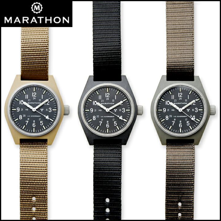 楽天市場】時計 腕時計 ミリタリーウォッチ アメリカ軍 MARATHON 