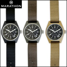 時計 腕時計 ミリタリーウォッチ アメリカ軍 MARATHON General Purpose Field Watch Date マラソン ジェネラルパーパス フィールドウォッチ デイト クォーツ WW194015 ファイバーグラス