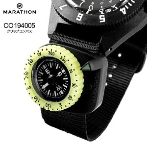 _1030܂Ły|Cg2{z^AJR ~^[i MARATHON Clip-On Wrist Compass with Glow in The Dark Bezel CO194005 }\ NbvRpX