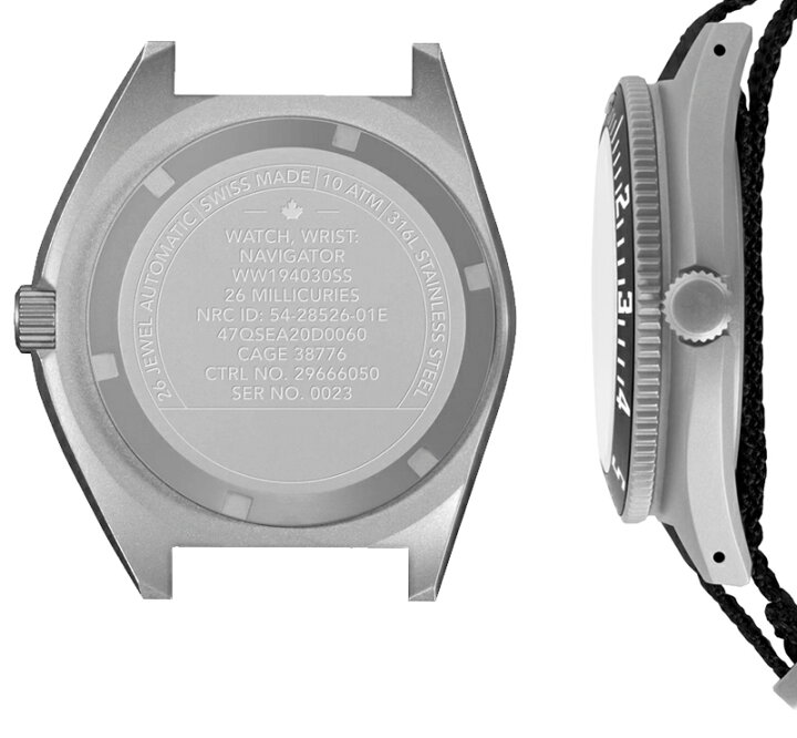 時計ベルト バンド MARATHON Divers Bracelet U.S.Seal マラソン 