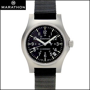 \10月30日まで【ポイント2倍】/時計 腕時計 ミリタリーウォッチ アメリカ軍 MARATHON General Purpose Quartz with Date Stainless Steel Case WW194015SS マラソン ジェネラルパーパス クォーツ デイト ステンレ