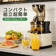 スロージューサー 低速回転 ジューサー 搾りカス分離 ミニスロージューサー 小型 大容量 ミキサー 高い搾…