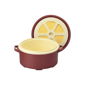 台和　プラスチック保温食缶ご飯用　小　DF-R2　食堂　給食　弁当　おひつ　ケータリング　【あす楽対応】