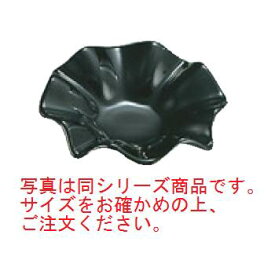 ガラス フラワー 灰皿 黒 小(φ110)【灰皿】【アッシュトレイ】
