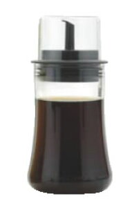 フタ付き醤油差し 5032-BK【調味料入れ】【調味料ストッカー】【醤油ボトル】【業務用】