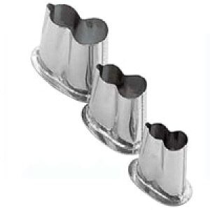 SA18-8ツバ付抜型 ひねり瓢箪 小【抜き型】【飾り型】【焼き型】【型抜き 野菜】【業務用】