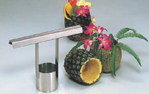 パインボトル M (6ヶ玉用)【芯抜き】【フルーツカッター】【業務用】