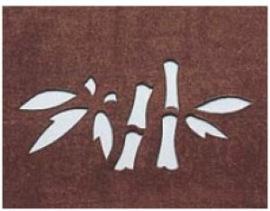 すり込み用渋紙 竹-A 【引菓子 小物 季節物】【製菓用品】【和菓子用品 アメ細工類】【業務用】