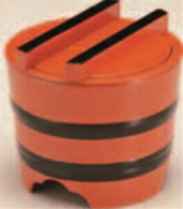 (小)釜揚げ 朱帯黒 深型【卓上演出用品】【そうめんにも】【うどんに】【うどん腕】【S-8-38】