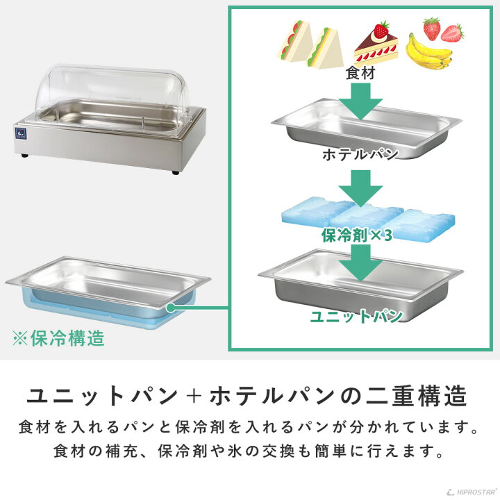 楽天市場】ビュッフェ 皿 容器 保冷 チェーフィングディッシュ ホテル 