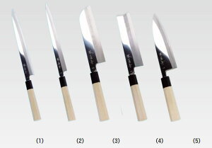 堺菊守 極V10(鏡面仕上げ) (3)鎌形薄刃 195mm