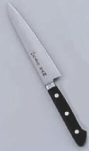 堺菊守日本鋼(口金付) ペティナイフ(両刃) 15cm【業務用包丁】【洋包丁】【キッチンナイフ】【洋食包丁】【業務用】