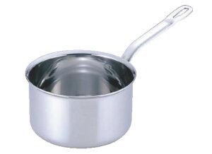 SAパワー・デンジ シチューパン(蓋無) 15cm【ステンレス片手鍋】【電磁調理器対応】【IH対応】【業務用鍋】【Power denji】【業務用】
